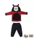 Conjunto Vermelho Com Capuz Joaninha