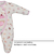Macacão Infantil Malha Canelada Branco Rosa Urso Alto Relevo - comprar online