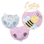 Kit 2 Tapa Fralda Bebê Menina Suedine Estampado Flor Upi Uli - comprar online