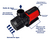 Bomba Anfíbia Ac 9000 E Filtro Uv18w Oceantech Kit