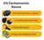 Kit 3 Placas 3mt - Aquecedor Solar Piscinas - Completo - comprar online