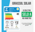 Aquecedor Solar Panozon Girassol 56000l 14p Valvula Retenção