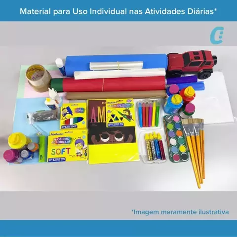 KIT Material para Uso Individual nas Atividades Diárias - Maternal 1