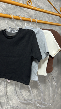 Cropped manguinha - comprar online
