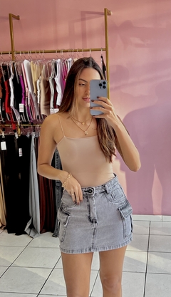 Body alcinha nude