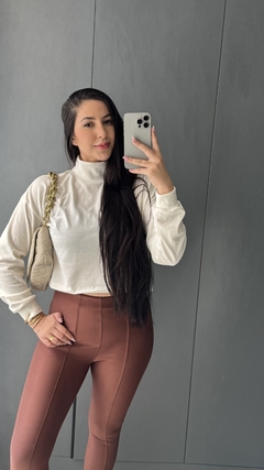 Cropped moletinho - Closet Cereja Flor