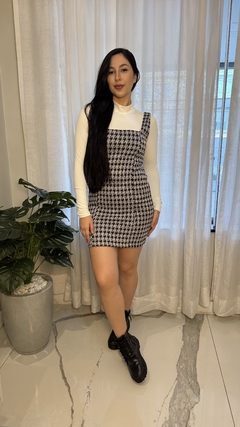 Vestido Tweed Mari branco - comprar online