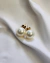 Brincos 12mm Pérola Shell Elegantes