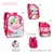 Mochila Infantil Trendy Diseño Frontal 3d Oso perezoso Diseño De La Tela Lisa en internet