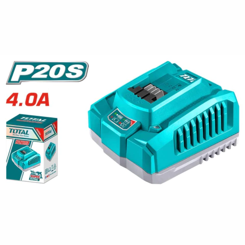 Cargador De Bateria 20v 4.0 Ah Industrial Total - comprar online