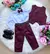 Imagem do Conjunto Miss Cherry Social Colete Marsala (CONJNTMSSCHRRSCALCLTMARSL)