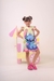Vestido Infantil Amarelo Lilo e Stitch Luxo Festas (2025AV)