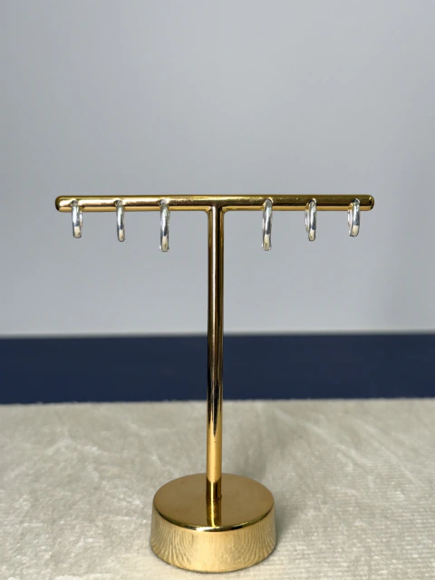 Trio de Argola Lisa