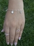 Pulseira 5 zircônia coração - comprar online