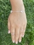 Pulseira Van Cleef Zircônia Transparente 3 Trevos - comprar online