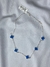 Colar Van Cleef Azul 5 Trevos