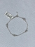 Pulseira 4 zircônia coração