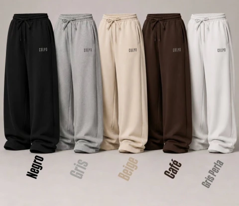 Pantalón de Buzo Baggy con Regulador