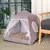 Imagem do Tenda de flor para gatos, semi fechada