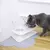 Tigela Dupla para Cães e Gatos – Simples, Funcional e Resistente! - Naru Shop