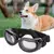 Óculos para animais de estimação, design com buraco de ar, à prova de vento,