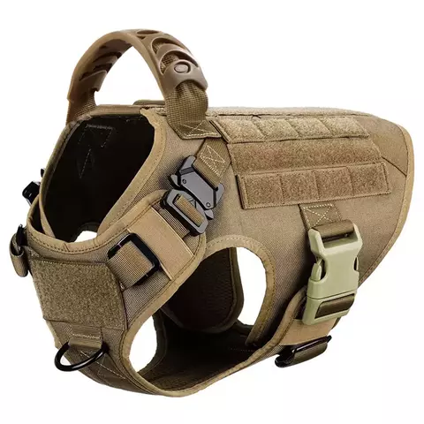 Arnês Militar Tático para Cães