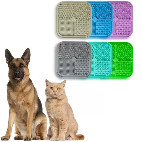 Tapete de Lamber para Cães e Gatos