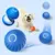 Bola de brinquedo para animais de estimação, jogo interativo elétrico, sensor