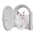 Porta de gato e cães, fechadura de segurança, interruptor controlável