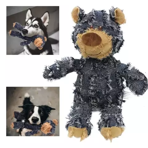 urso de pelúcia para cães