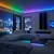 Fita LED RGB 5M 12W 100-240V FITA + CONTOLE + FONTE | 16 NÚCLEOS | SEM TAXA | S - loja online