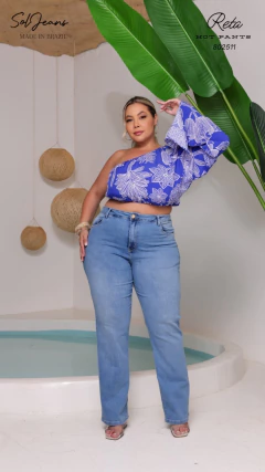 CALÇA RETA SOL LISA PLUS (3.89)