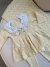 Vestido e calça Luana amarelo - aia kids