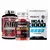 Kit BCAA 3000 Refil 30 Caps + Testo Dilated 120 Caps + ZMA 90 Caps | Recuperação, Força e Suporte Hormonal para Melhor Desempenho