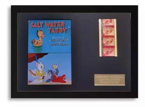 Tom E Jerry Salt Water Tabby 1947 35mm Cinema Quadro Filme - comprar online