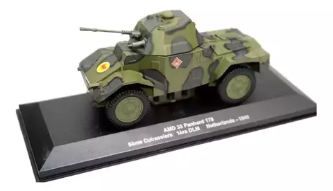 Veículos Militares Blindados AMD 35 Panhard 178 Eaglemoss