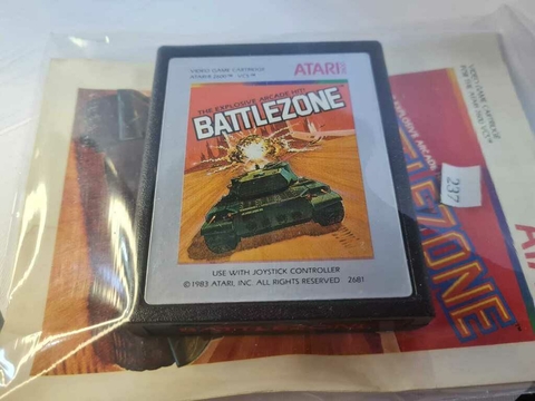 Cartucho de Atari Battlezone com Manual 237