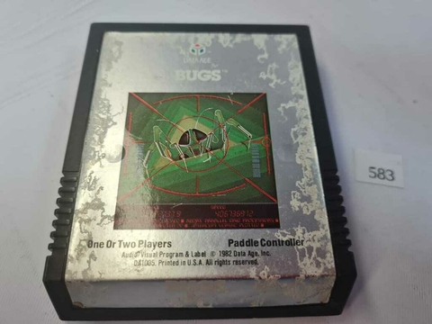 Cartucho de Atari Bugs 583
