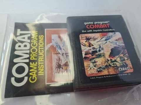 Cartucho de Atari Combat com Manual 190