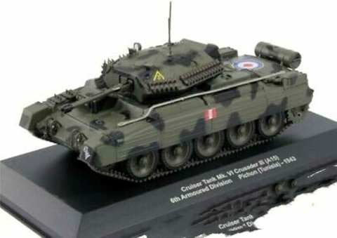 Veículos Militares Blindados Cruiser Tank MK. VI Crusader III A15 Eaglemoss