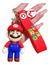 Chaveiro 3d Super Mario Silicone Com Pingente Nintendo
