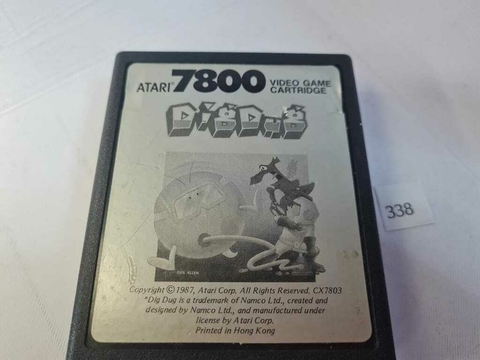 Cartucho de Atari 7800 Dig Dug 338