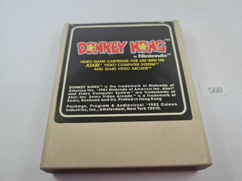Cartucho de Atari Donkey Kong 560