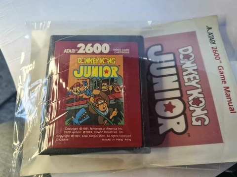 Cartucho de Atari Donkey Kong Junior com Manual 79