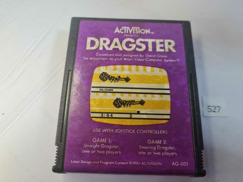 Cartucho de Atari Dragster 527