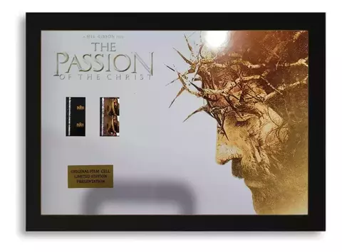 Paixão De Cristo Filme 35mm Cinema Quadro Iluminado Jesus - comprar online