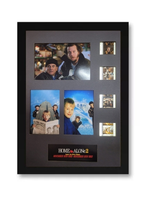 Esqueceram de Mim 2 Lost In New York Filme 35mm Cinema Quadro Iluminado V2