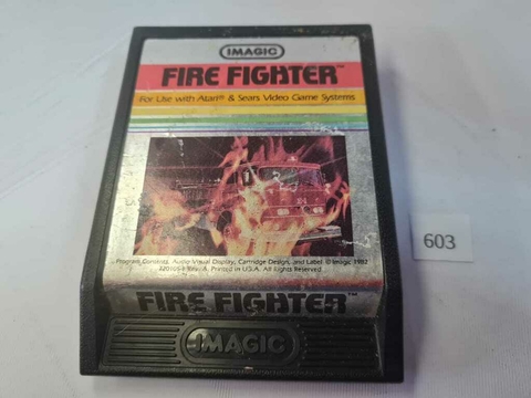 Cartucho de Atari Fire Fighter 603 Imagic (Raro)