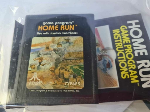 Cartucho de Atari Home Run com Manual 384