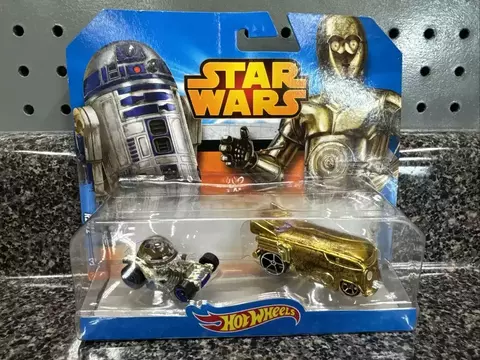 Hot Wheels Star Wars R2-D2 & C-3PO Double Pack Disney Mattel